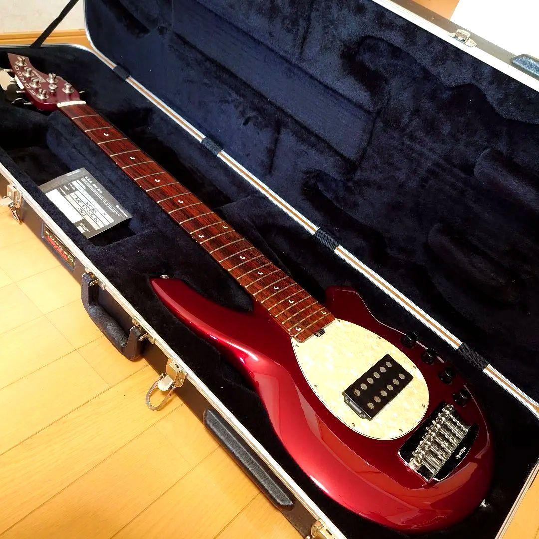 ベース Musicman bongo 6 H candy red Musicman bongo 6 H candy red Safe Packing! | eBay