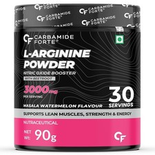 Carbamide Forte L Arginine Powder Supplement Pre Workout For Men & Women 3000mg