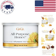 All Purpose Honee Soft Wax - 14oz Hair Removal for Face Body, Cruelty-Free