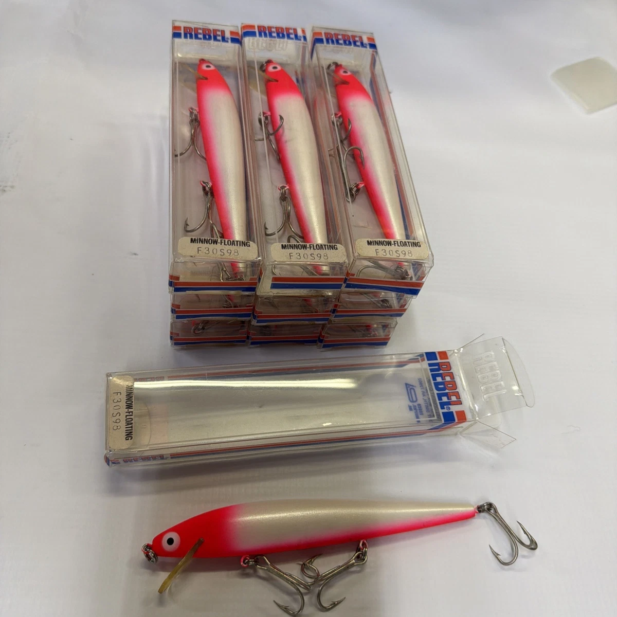 REBEL Minnow Sinking S-2003 ルアー Rebel Minnow In Vintage Fishing Lures for sale | eBay