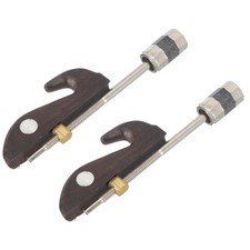 2Pcs Wooden Erhu Bows Erhu Accessories Bows Replacements Iron