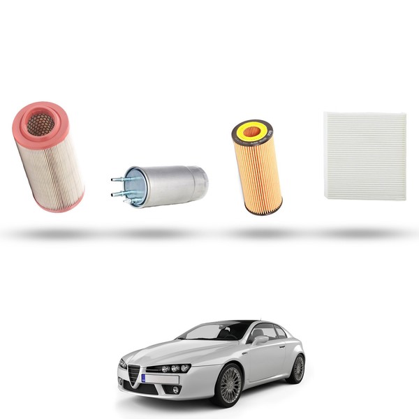 Hoffcar Wartungskit Kompatibel Mit Alfa Romeo Brera (939) 2.4 Jtdm 154Kw-image