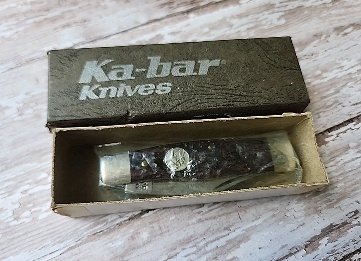 Ka-Bar 1980 Knife Collectors Club 2 Blade Jack Davy Crockett