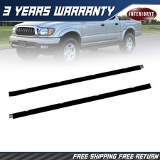2x Front Weatherstrip Door Window Moulding Trim Seal For Toyota Tacoma 1995-2004