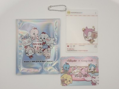 Neopets x Gong Cha - Bruce Acrylic Keychain - Includes Code