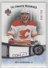 2022 Upper Deck Ultimate Collection Rookies Jersey /799 Nick DeSimone #139 0b3