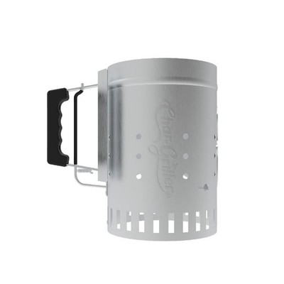 Charcoal Grill Chimney Starter with Quick Release Trigger for Quickly Lighting B