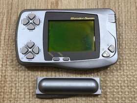 Wonder Swan Silver Metallic Console Japan - With Defects LG8256