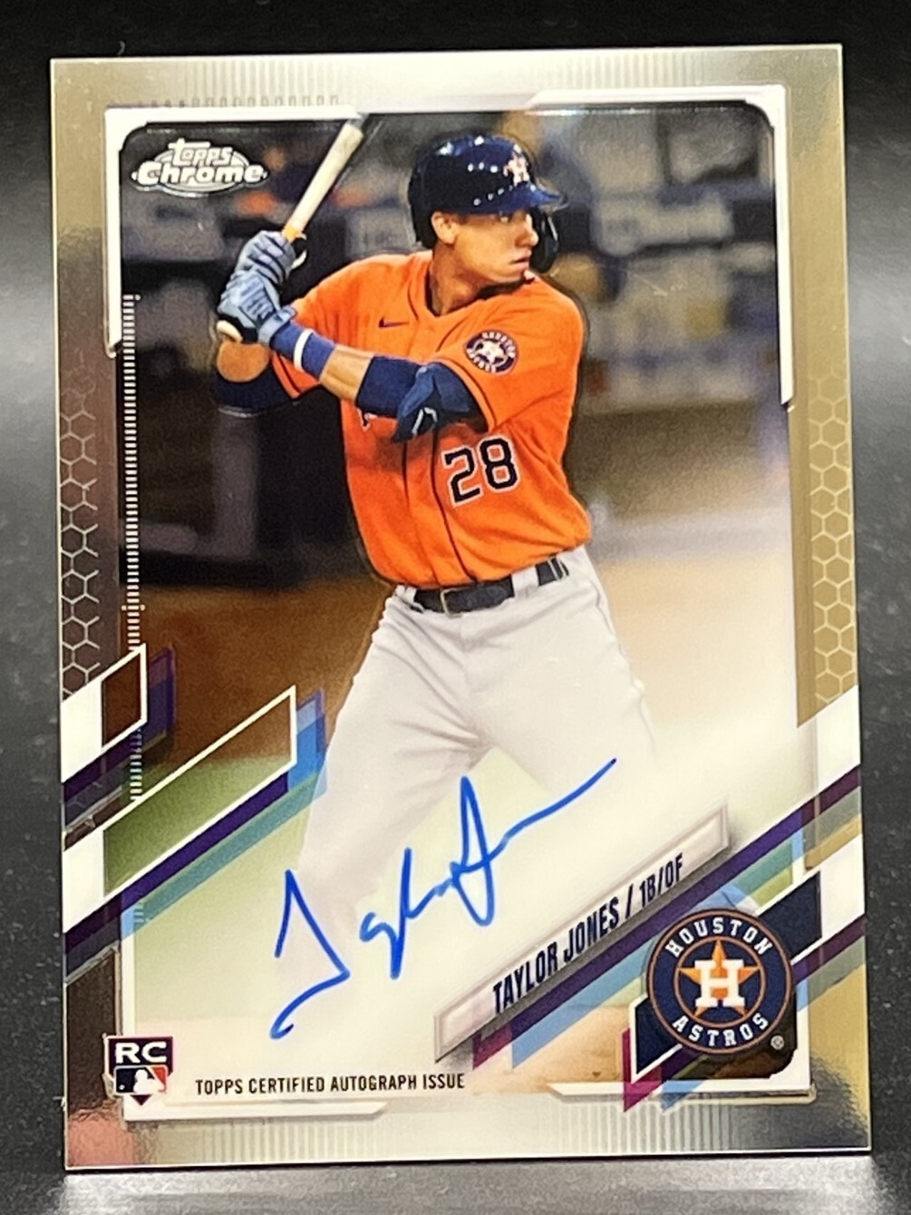 2021 Topps Chrome #RA-TJ Taylor Jones Astros RC Auto