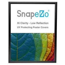 18x24 Black Snapezo® Snap Frame - 1" Profile, Front-Loading Snap Frame