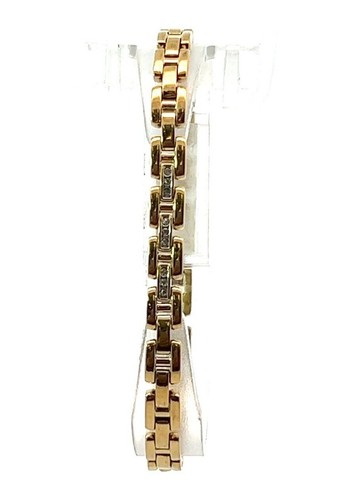 Ladies Citizen Stainless Steel 6mm Gold-Tone Crystal Bracelet
