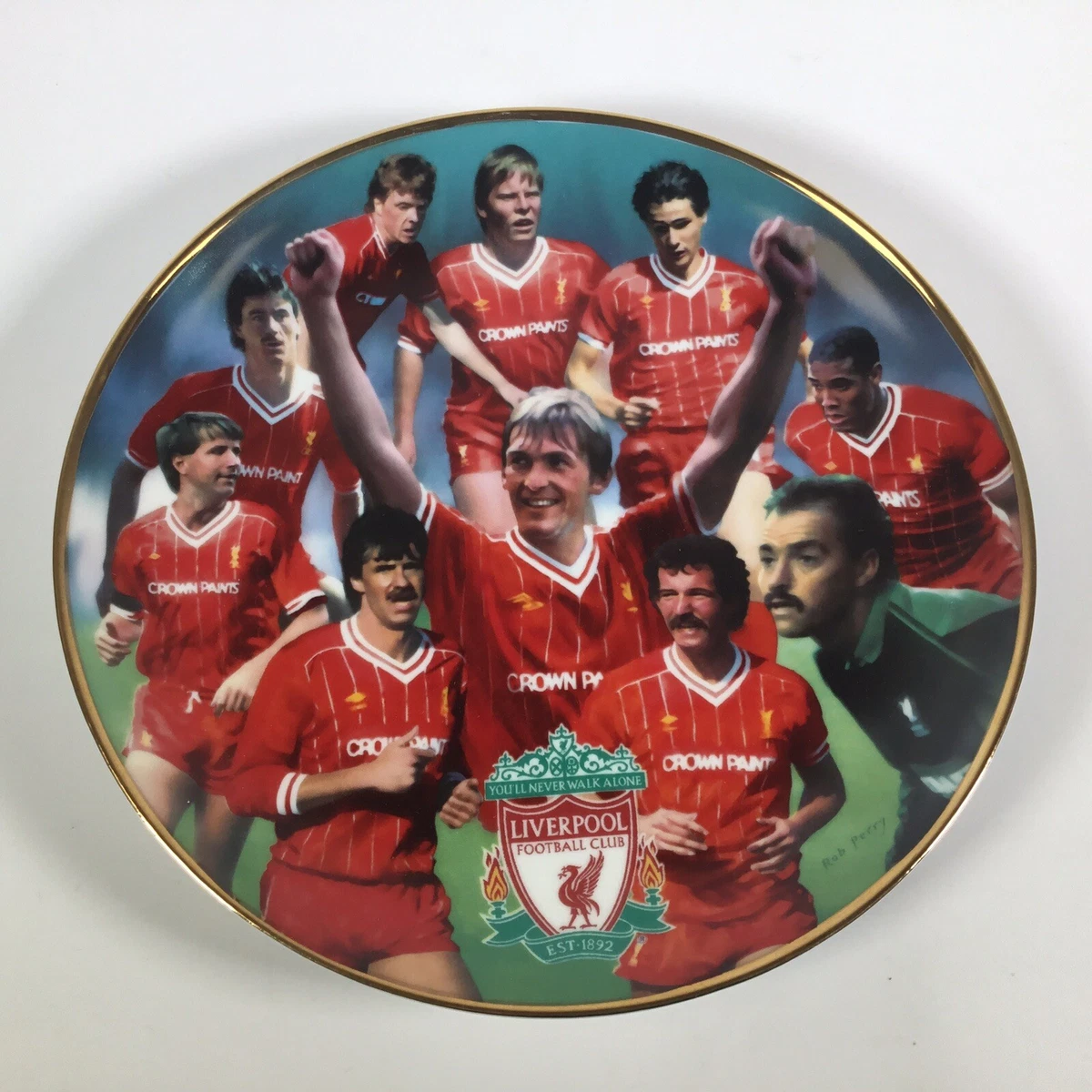 Liverpool Danbury Mint Kit Collection 1995-96 Suite Chemise Émail