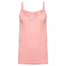 Supnier Women's Floral Spaghetti Strap Tank Top - V-Neck, Sleeveless Summer Blouse, Medium