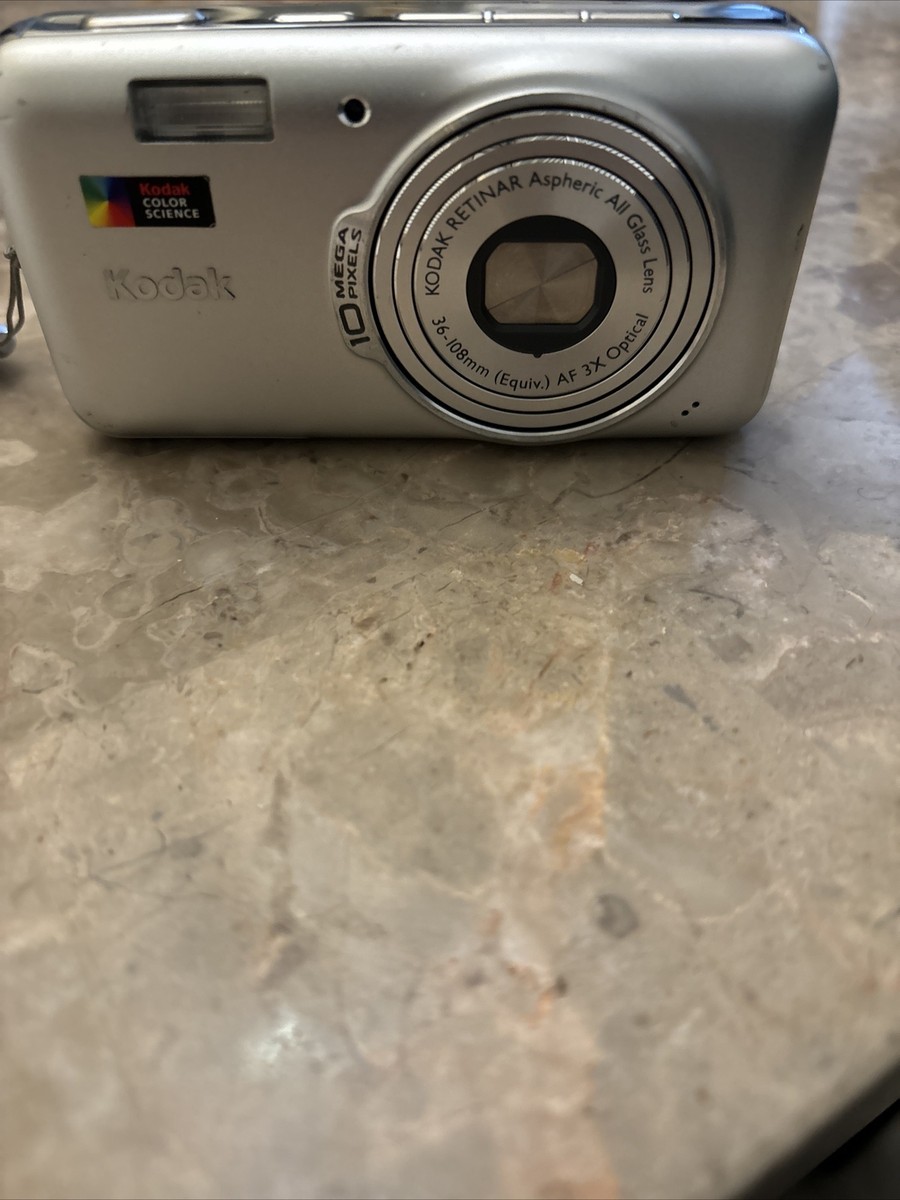 Gray Kodak EasyShare V1003 10.0MP Compact LCD Digital Camera +  