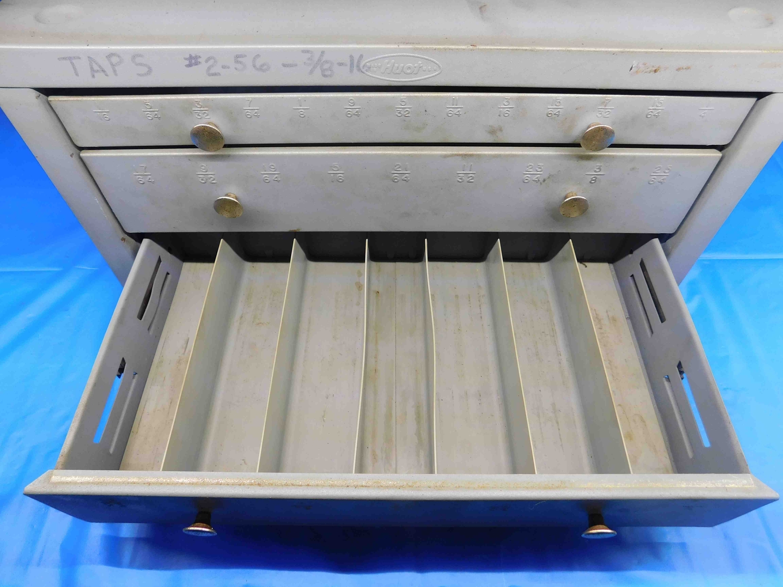 HUOT 3 DRAWER SMALL TOOL STORAGE CHEST ORGANIZER FOR DRILL BITS