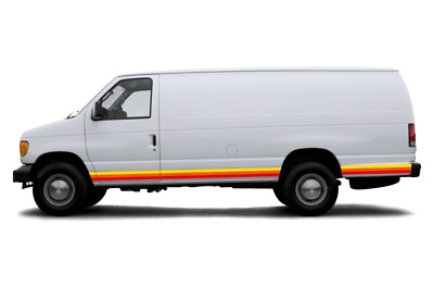 Retro decal sticker sport stripe graphic design kit for Ford