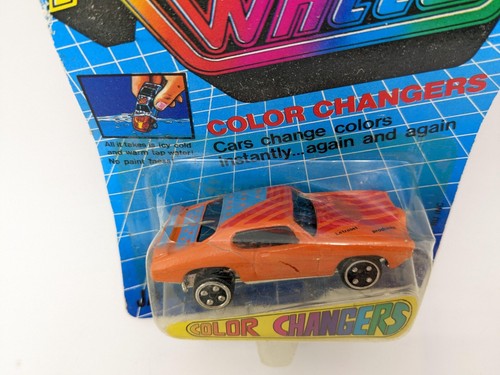 RARE Vintage 1988 Ja-Ru Real Wheels Color Changers NEW American Flag Camaro - Picture 2 of 6