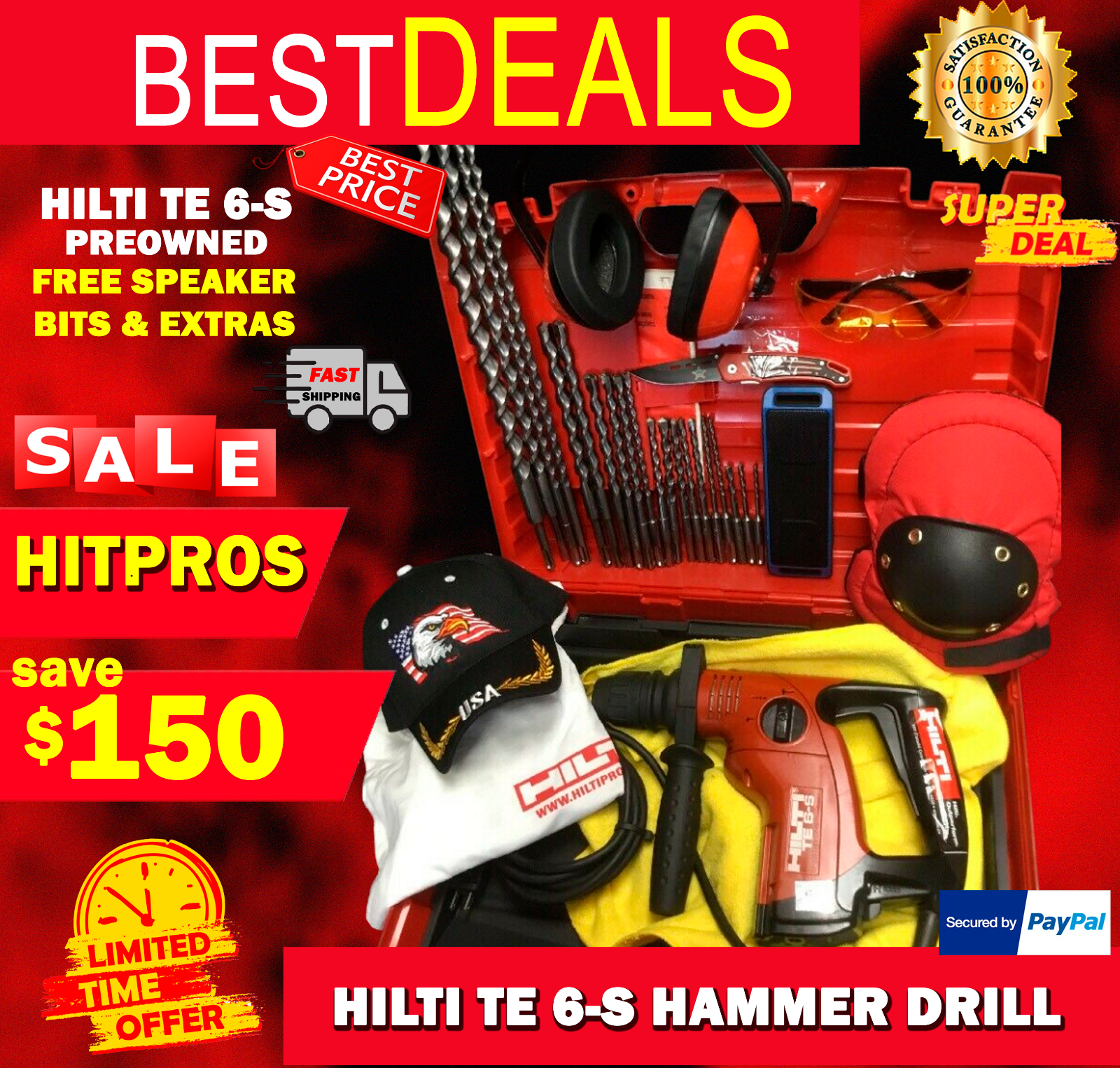 Hilti Te 24 Hammer Drill Prewoned 