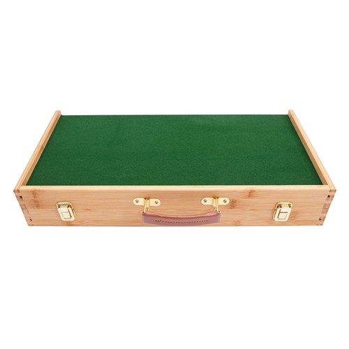 Square Folding Mahjong Table 19.6" Camping Game Card, Board Game Desk Lightweigt - Picture 5 of 17