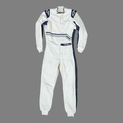 Nyck de Vries Alpinestars 2023 Go-Kart Race Suit - FIA Approved, Customizable