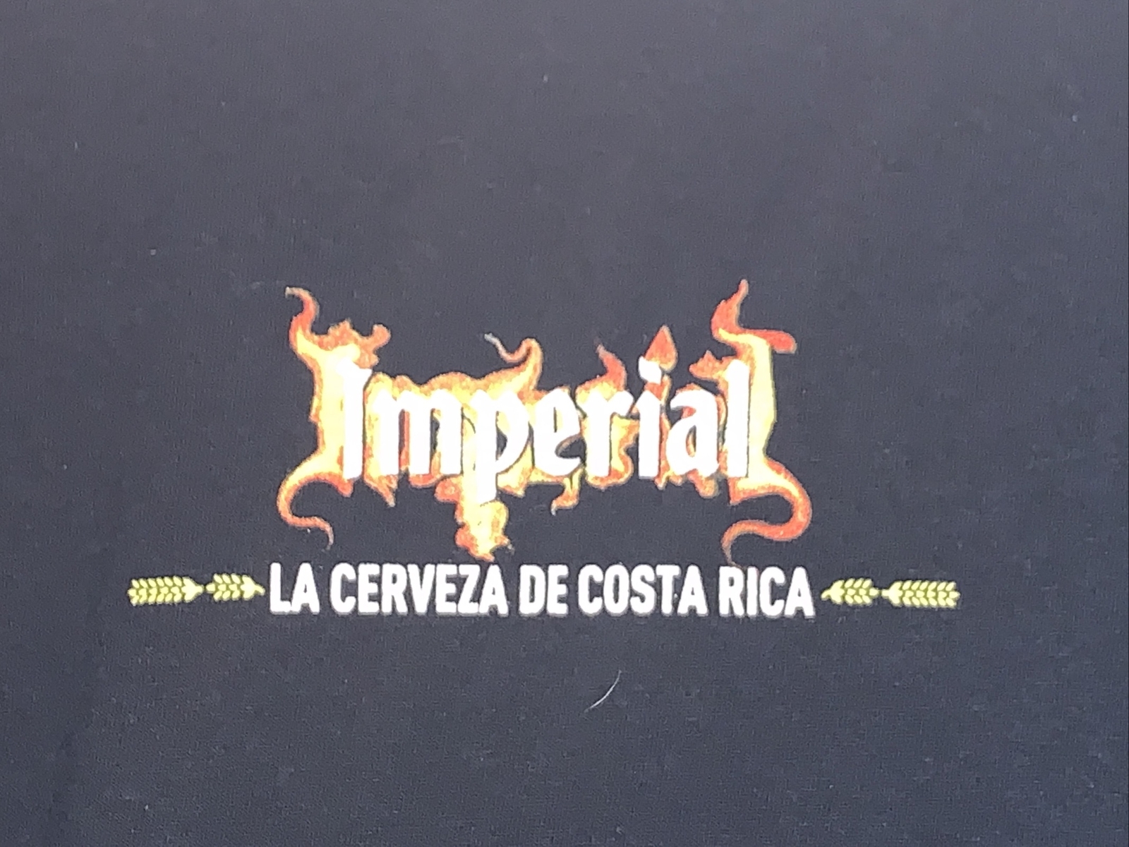 IMPERIAL LA CERVEZA DE COSTA RICA Large BLACK T… Gem