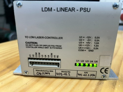 NEW LOWER PRICE !!! - Omicron LDM405.40.350 Laser Power Supply FREE SHIPPING