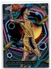 2023-24 Topps Chrome Cosmic #165 Jalen Hood-Schifino Lakers