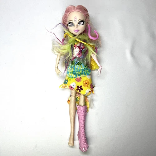 Monster High Frights Camera Action Viperine Gorgon Medusa Doll WRONG ARM READ