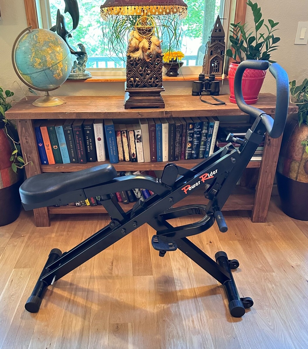 POWER RIDER TOTAL BODY FITNESS EXERCISE MACHINE BY GUTHY-RENKER