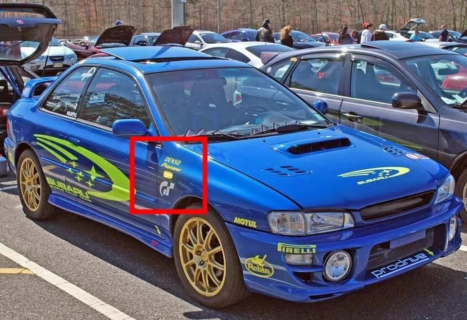 Clear Dynamic LED Side Marker Turn Lights 1993-2001 For Subaru Impreza GC GM GF - Image 2 of 4