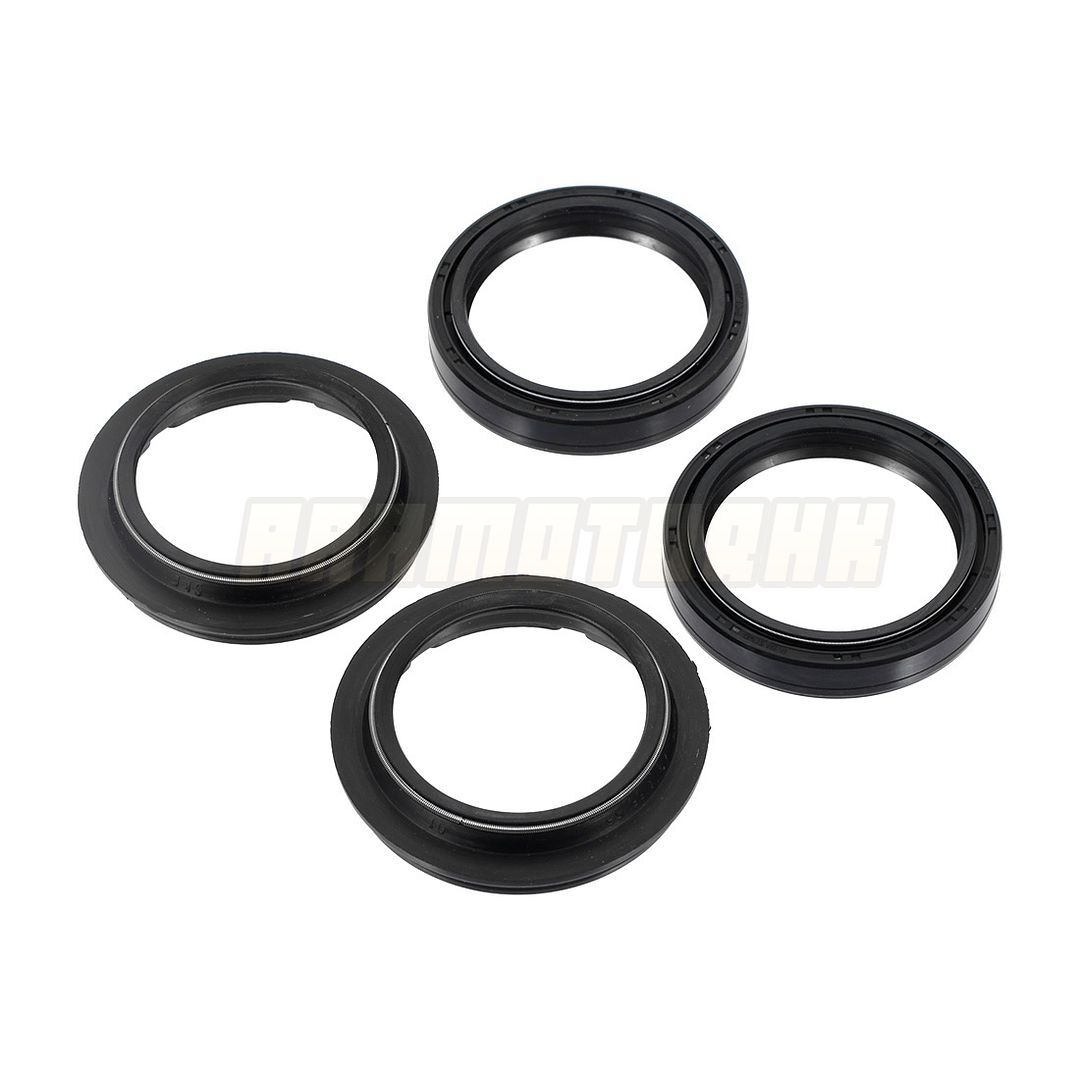 4pcs Fork Oil Seal Dust Seals For Kawasaki ZG1400 Concours 2008