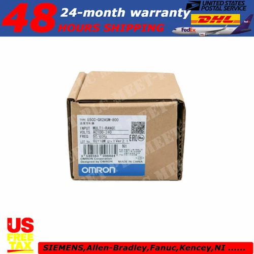New in box Omron E5CC-QX2ASM-800 Temperature Controller 100-240VAC E5CCQX2ASM800
