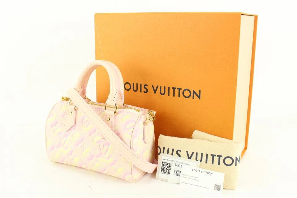 yellow and pink louis vuittons