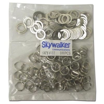 3/8'' Hex Washer & Nut for F-81 Barrel Wall Plate Cable Coax 100 qty SKY4022 F81 