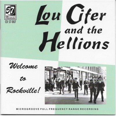 CD Lou Cifer And The Hellions - Welcome to Rockville! - TED -  new and sealed