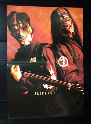 Slipknot AC/DC Mark Tremonti VINTAGE THAILAND ONLY 1 PINUP MEGA RARE!!!