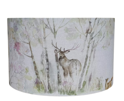 Voyage Hirsch Hirsch Fuchsland Zauberwald Trommel Lampenschirm 20 25 30 35 40 45cm