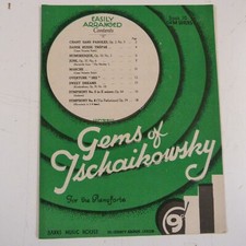 pianoforte GEMS OF TSCHAIKOWSKY, serie gemme libro 16