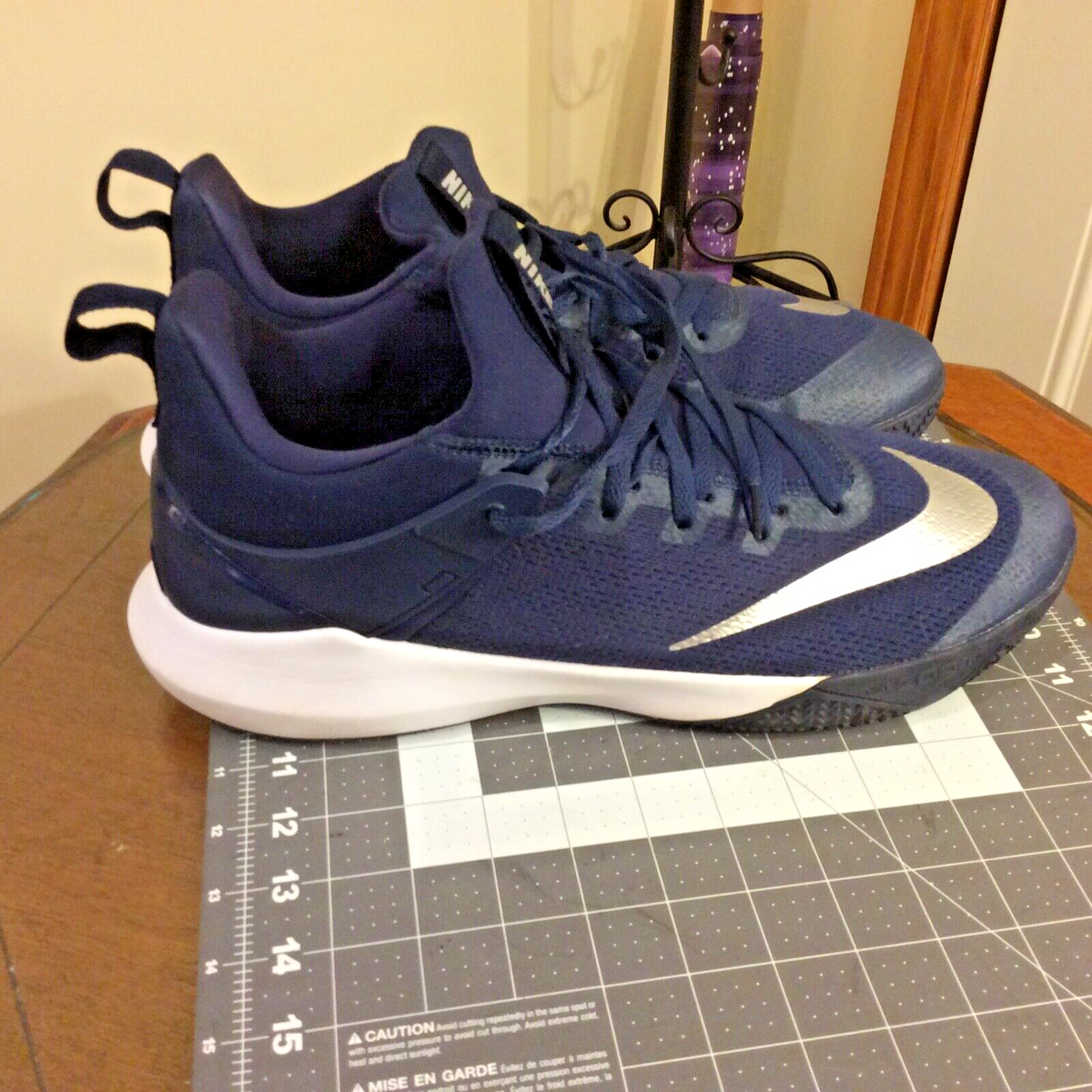Size‎ 14.5 Nike Zoom Shift TB Low Purple Mens Basketball Sneakers 942802-502 Nike Zoom Rize TB Purple for Sale | Authenticity Guaranteed  main image 4