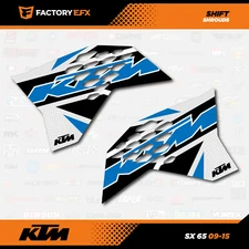 Blue Shift Racing Shroud Graphics Kit fits 09-15 KTM 65sx 65 sx Decal Sticker