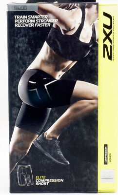 2XU Elite Compression Shorts Women's XS Black
