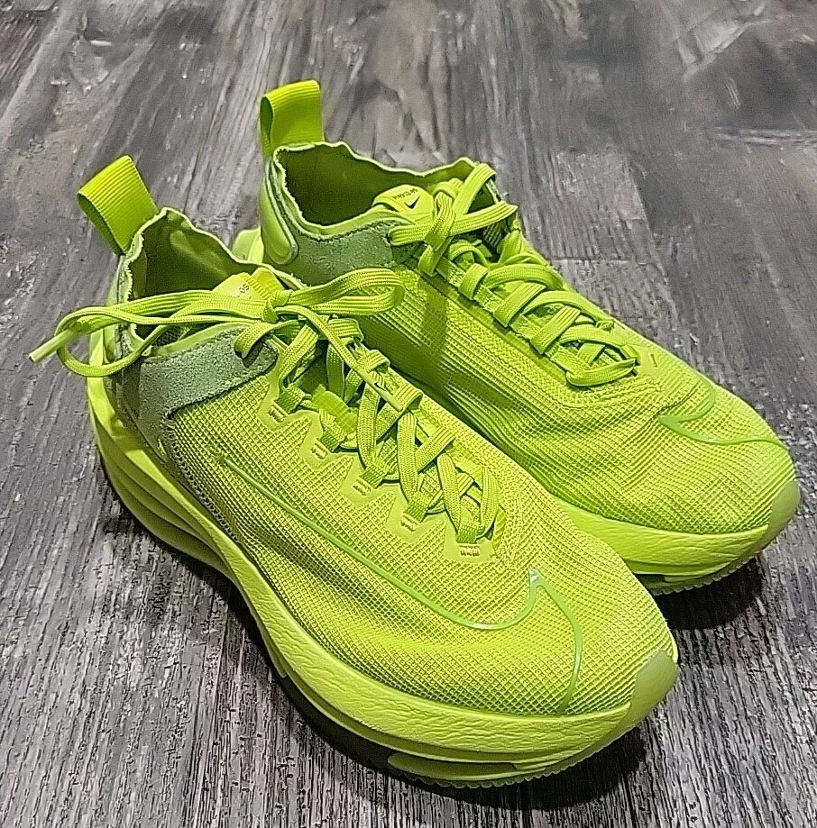 Nike Zoom Double Stacked Cyber Neon Green CV8474 300 Women's 8 | eBay