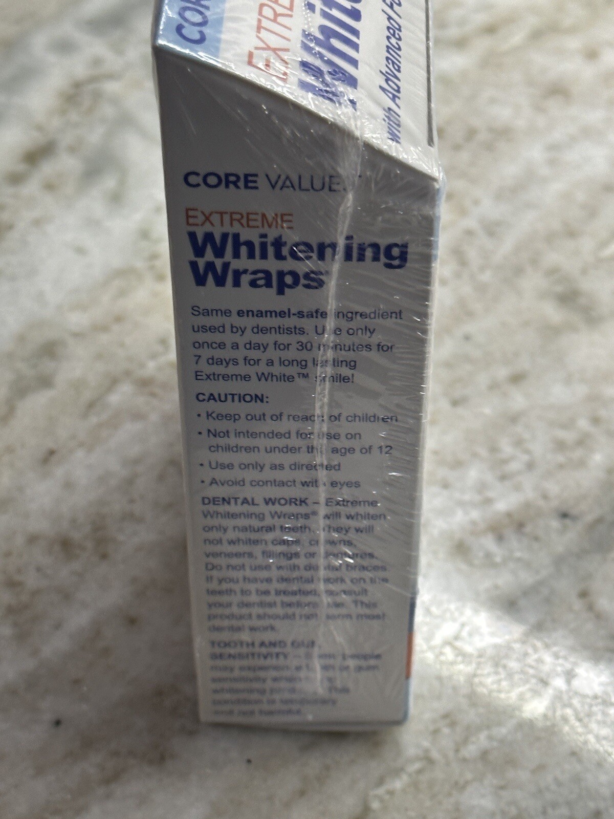 Harmon Core Values Whitening Wraps 14 7 Easy Treatments. Extreme eBay