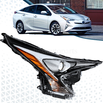 LED Headlight Headlamp Replacement Passenger RH Side For 2016-2018 Toyota Prius