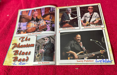 Signed Full Band The Phantom Blues Band Blues Music Magazine