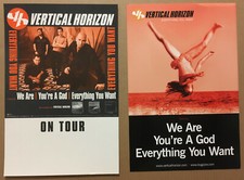 VERTICAL HORIZON Rare 1999 DOUBLE SIDED PROMO TOUR POSTER FLAT of Everything CD