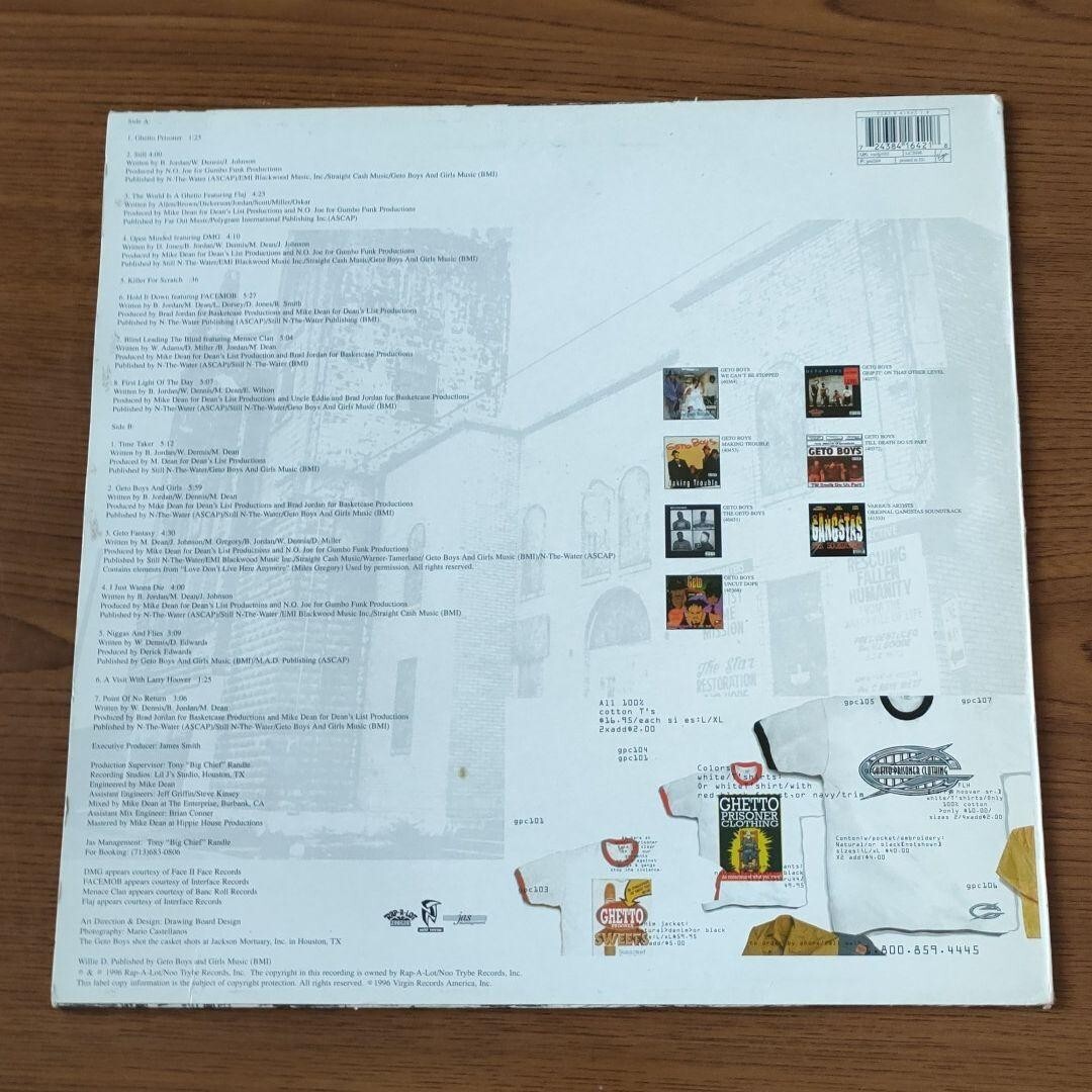 Geto Boys - The Resurrection 1996 US Original Vinyl LP Rap-A-Lot
