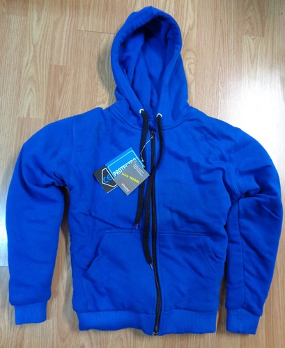 XS small Womens BLUE Motorcycle Hoodie 