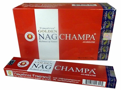 Golden Nag Champa Lot De 6 Boîtes De Bâtons D'encens | UK