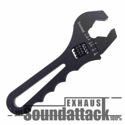 Aluminium Fitting Werkzeug verstellbar Gabelschlüssel Dash3 - Dash16 Wrench